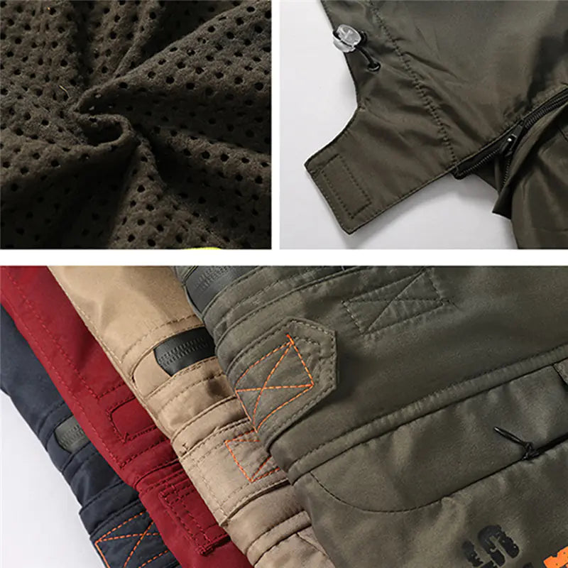 Men's Casual Zip Pocket Jacket