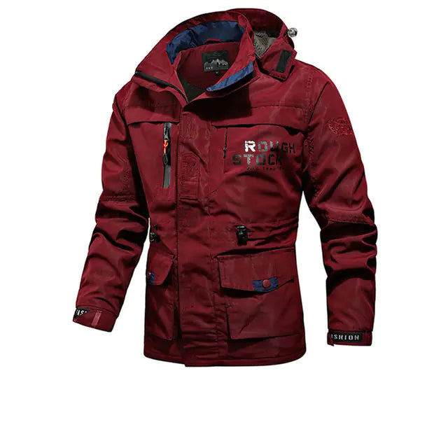 Men's Casual Zip Pocket Jacket