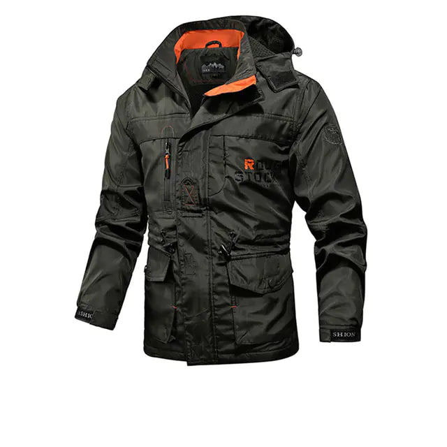 Men's Casual Zip Pocket Jacket